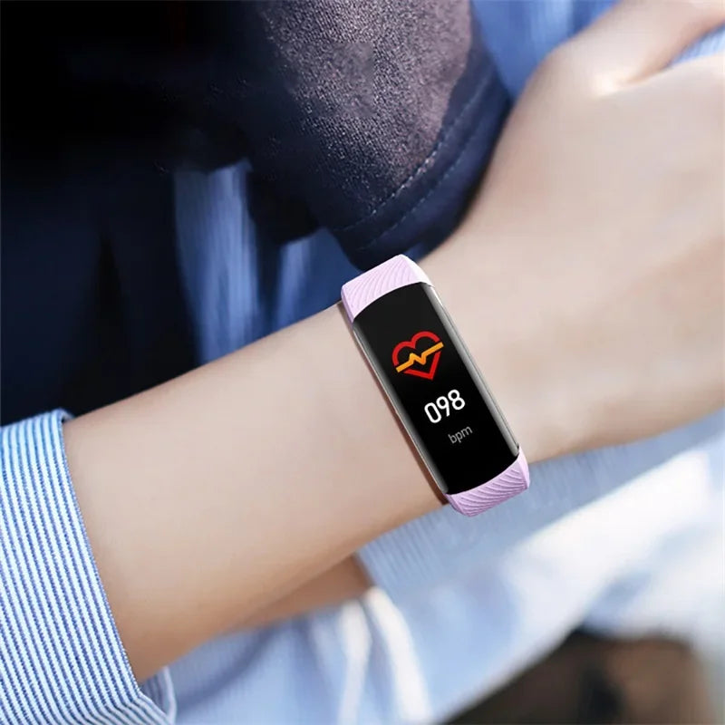 Fitness Bracelet For IOS Android Phone C6T Smart Watch Men Women Waterproof Wristband Body Temperature Monitor Smartwatch