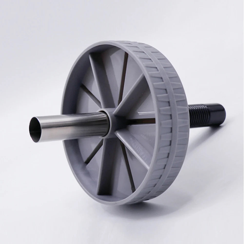 1PCS Workout AB Roller No Noise Abdominal Trainer Non-slip Abdominal Roller Strengthen Muscle Exercise Equipment For Home Gyms
