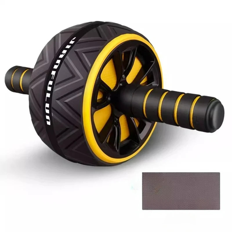 Ab Roller Wheel For Abs Core Workout Non-Slip Home Gym Fitness Equipment Men Women Abdominal Training Exercise