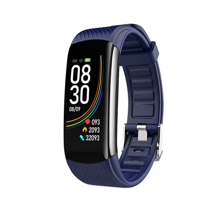 Fitness Bracelet For IOS Android Phone C6T Smart Watch Men Women Waterproof Wristband Body Temperature Monitor Smartwatch