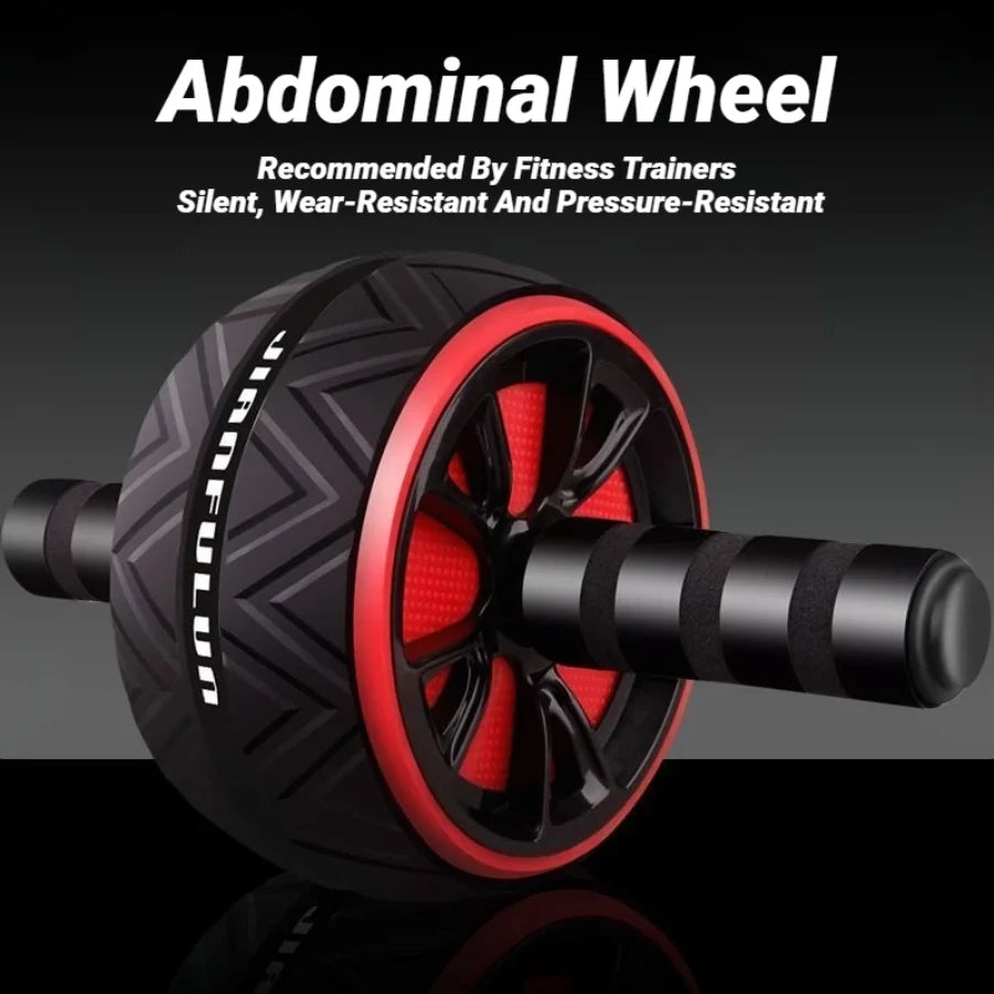 CAOX Ab Roller Wheel For Abs Core Workout Non-Slip Home Gym Fitness Equipment Men Women Abdominal Training Exercise