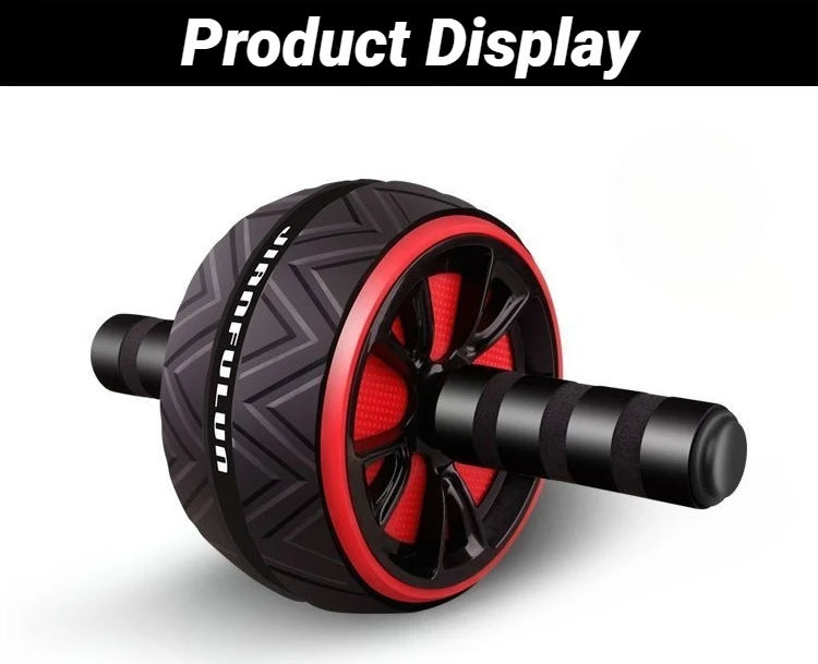 CAOX Ab Roller Wheel For Abs Core Workout Non-Slip Home Gym Fitness Equipment Men Women Abdominal Training Exercise